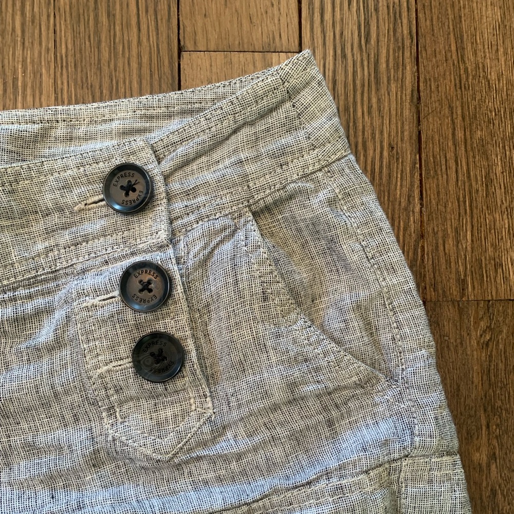 EXPRESS GREY SHORTS - Picture 2 of 4